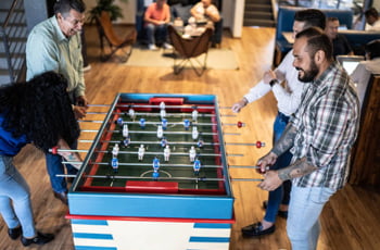 Futbolines y máquinas de entretenimiento de Arecu